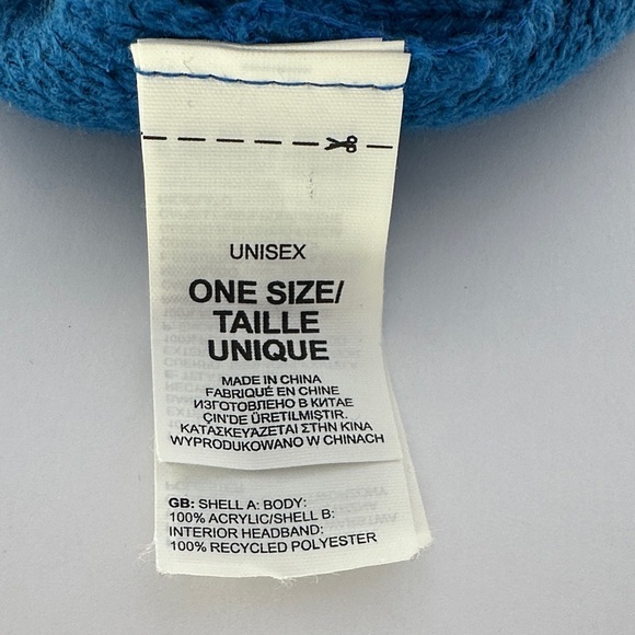 The North Face Vibrant Blue Knit Hat - Picture 4 of 4